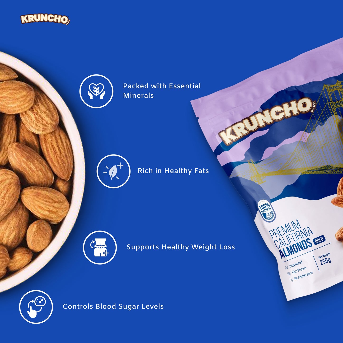 Premium California Almonds Bold