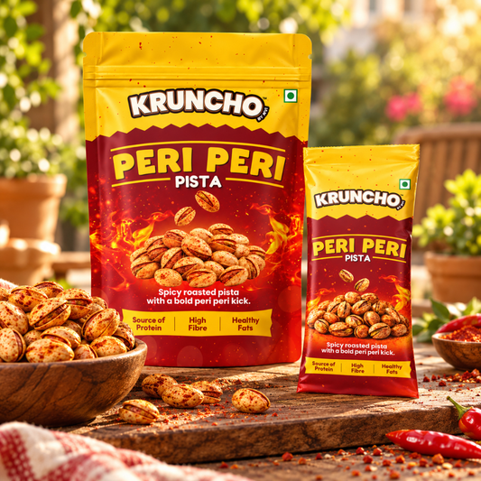 Kruncho Peri Peri Pistachios lifestyle