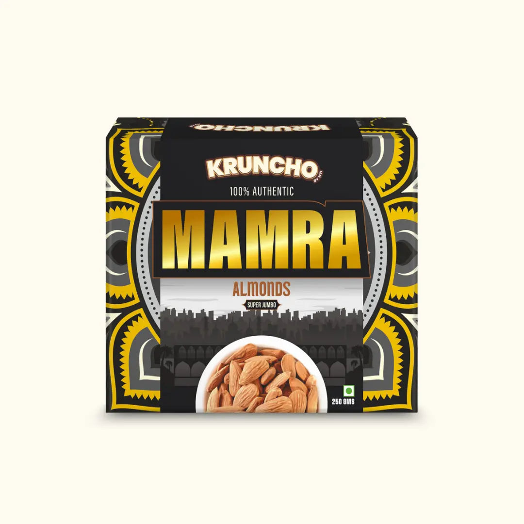 Kruncho mamra almonds super jumbo