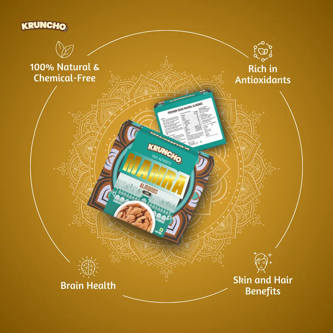 Mamra almonds kruncho dry fruits