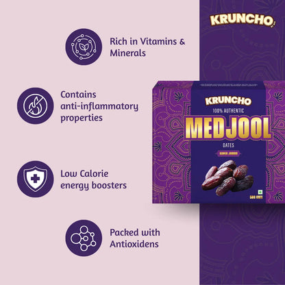 kruncho dry fruits Medjool Dates Super Jumbo