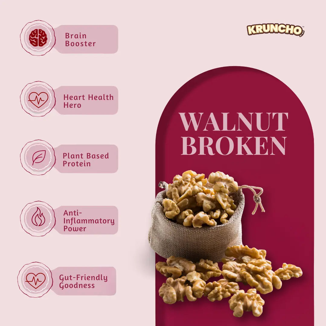 broken walnut dry fruit