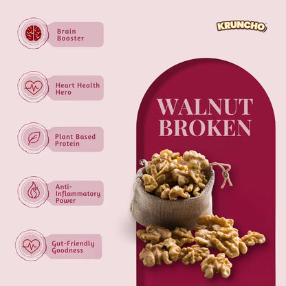 broken walnut dry fruit