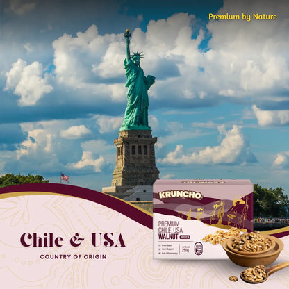 kruncho premium walnuts broken dry fruits