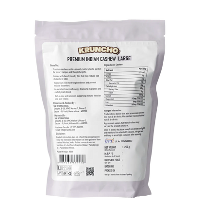 Premium Indian Cashew Large