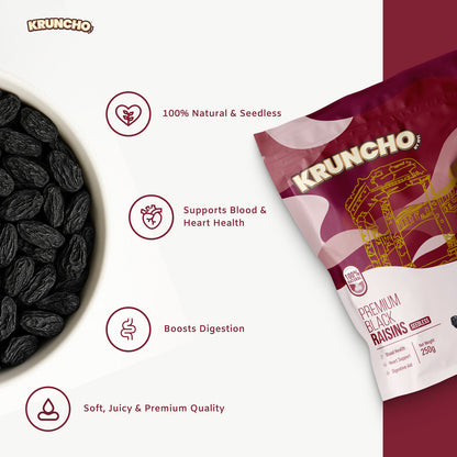 Premium Black Raisins Seedless