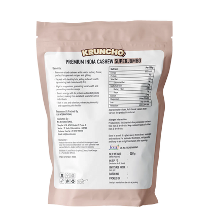 Premium Indian Cashew Super Jumbo