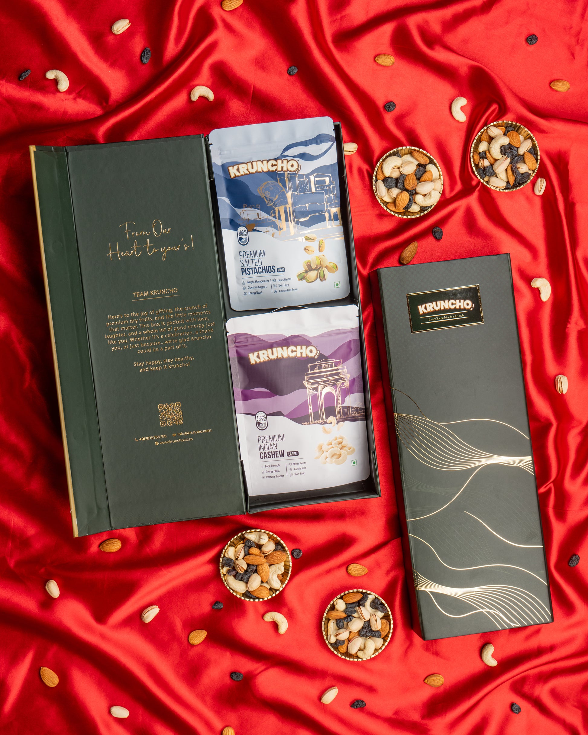 GREEN GIFT BOX - Kruncho