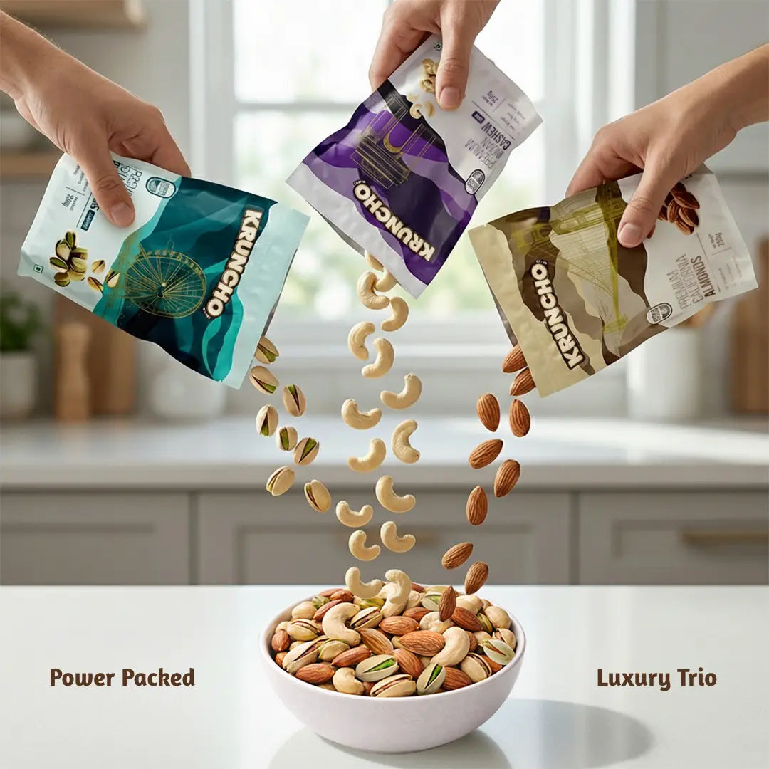 cashews almonds pistachios