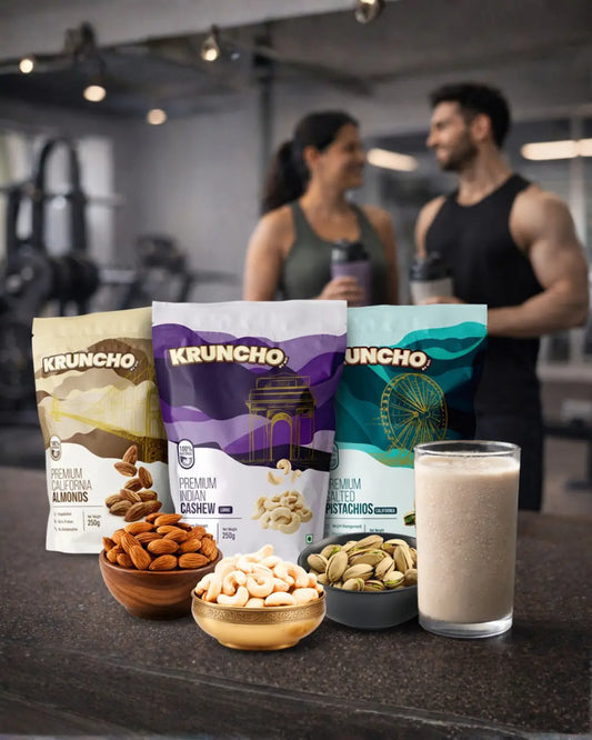 kaju badam pista kruncho dry fruits