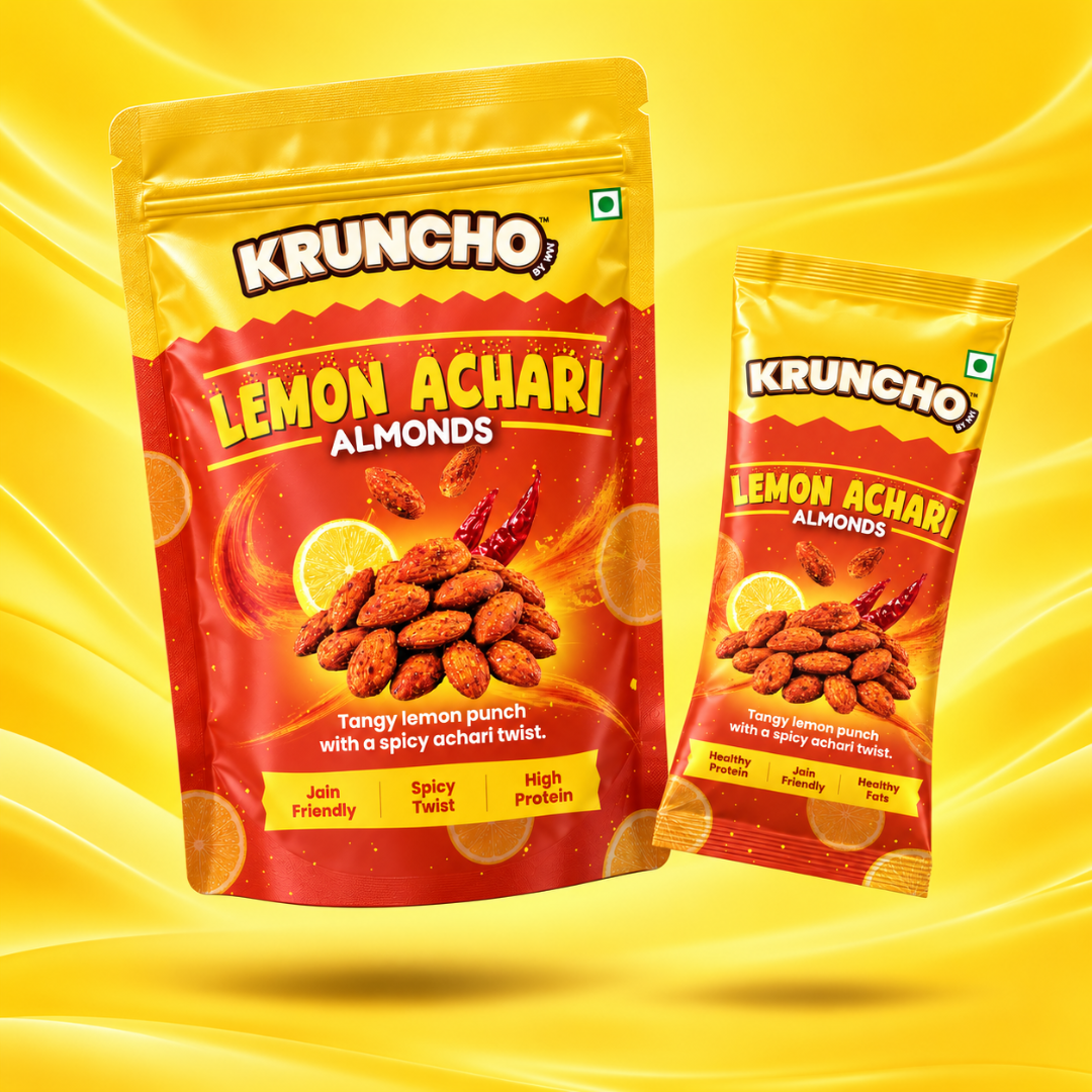 Kruncho Lemon Achari Almonds