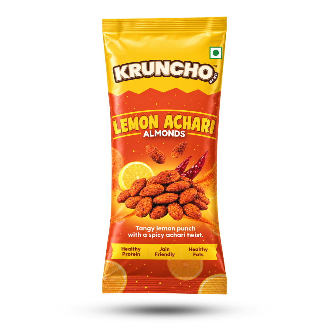 Kruncho Lemon Achari Almonds