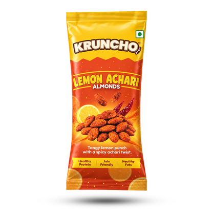 Kruncho Lemon Achari Almonds