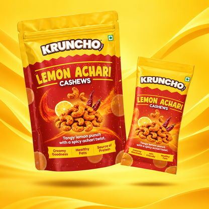 Kruncho Lemon Achari Cashews