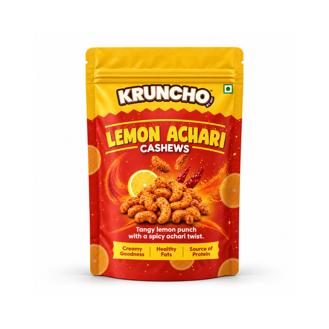 Kruncho Lemon Achari Cashews