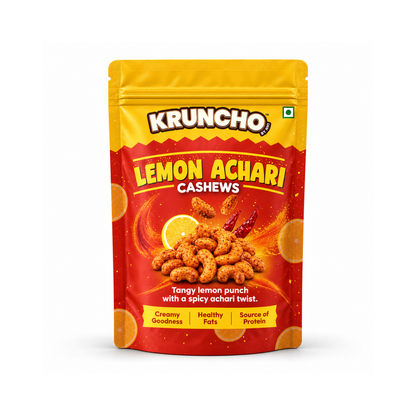 Kruncho Lemon Achari Cashews