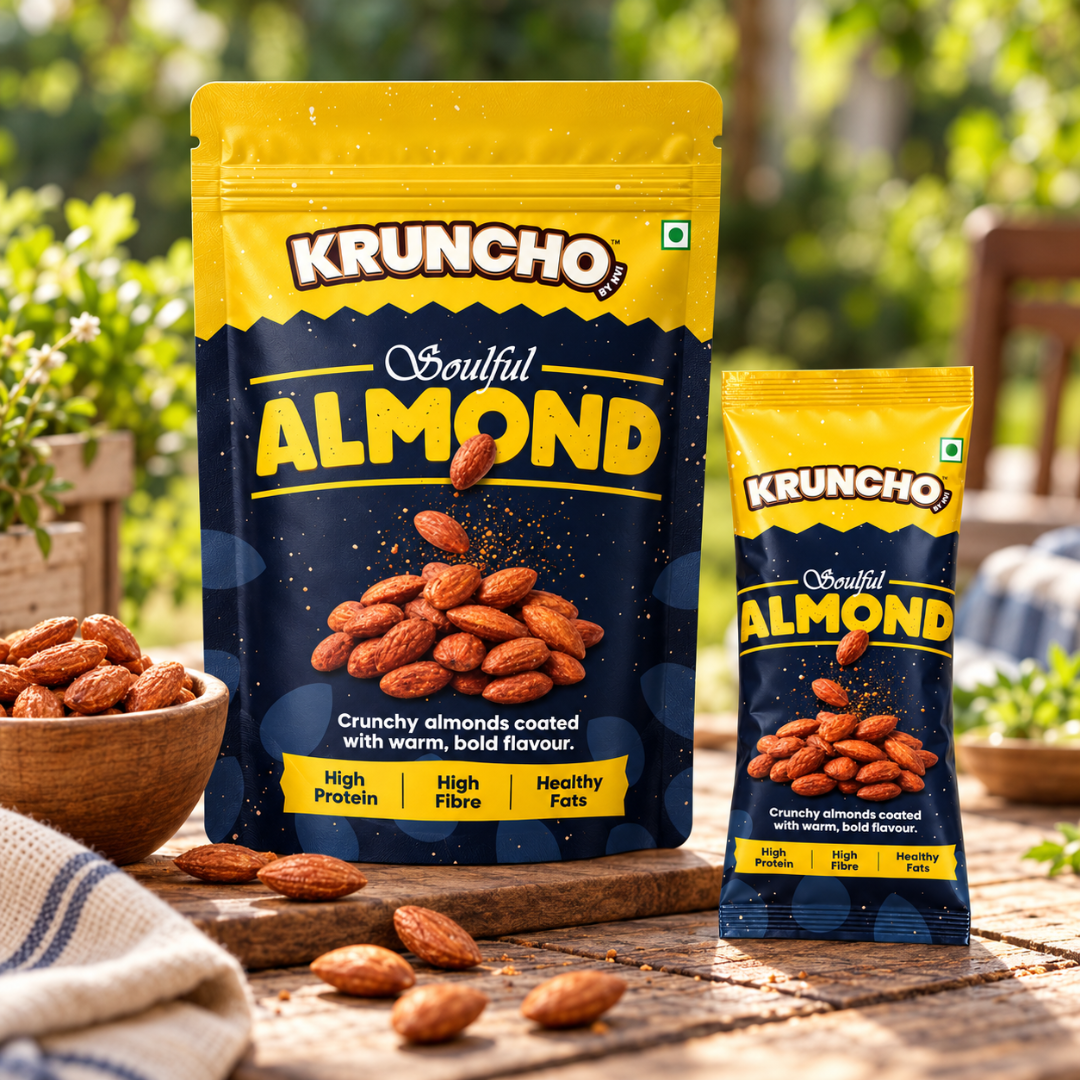 Kruncho Soulful Almonds lifestyle