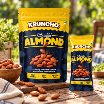 Kruncho Soulful Almonds lifestyle