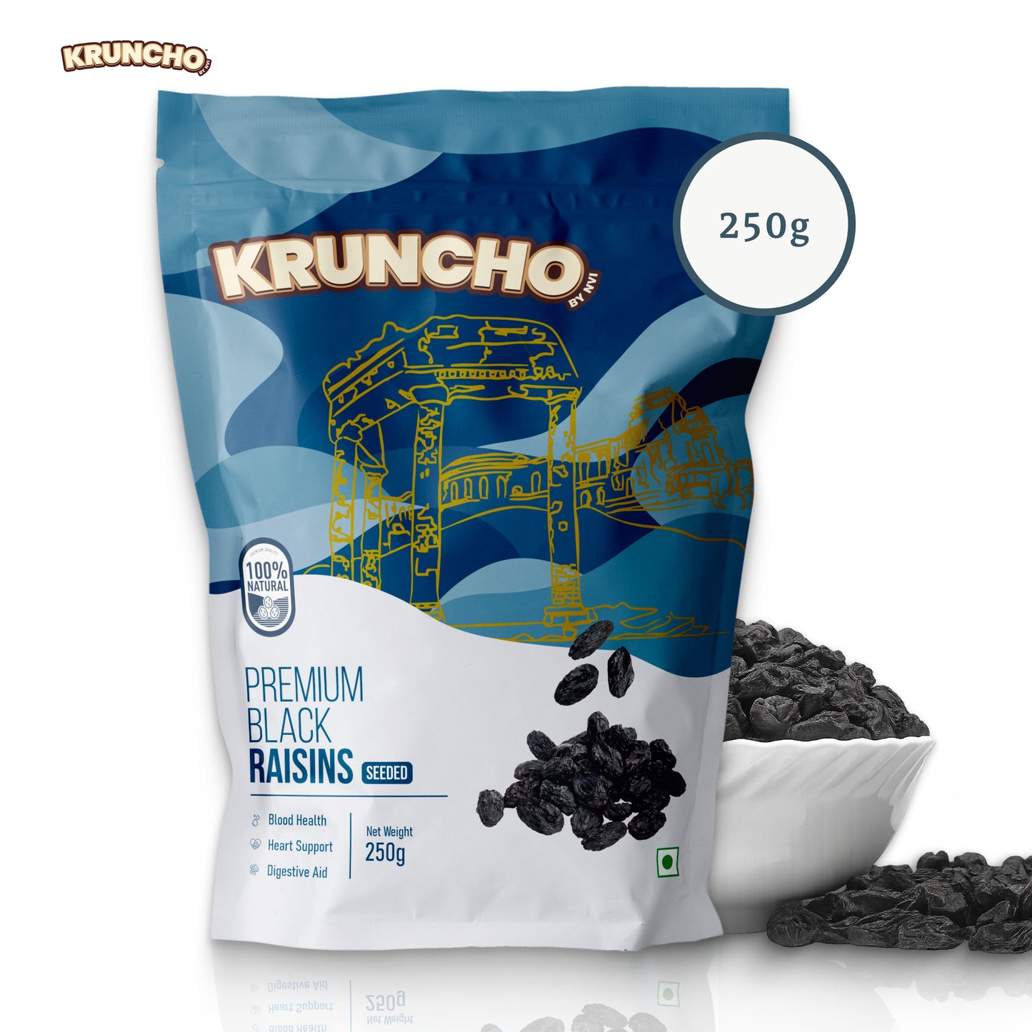 Premium Black Raisins Seeded
