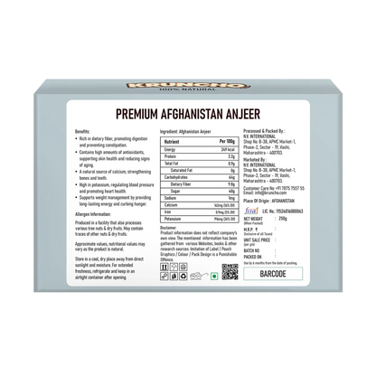 Premium Afghanistan Anjeer Large