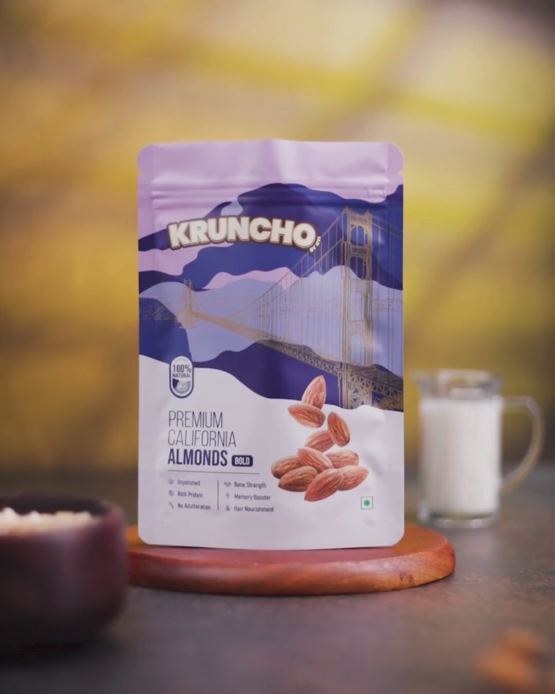 Kruncho california almonds